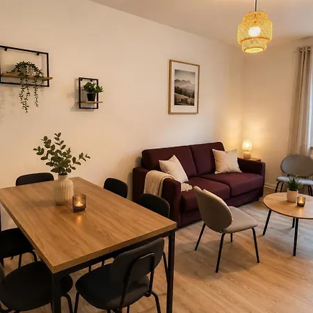 Διαμέρισμα 2min Fussweg Vom Bahnhof, Mit Balkon, Wifi, Smart Tv, Hotel-boxspringbetten